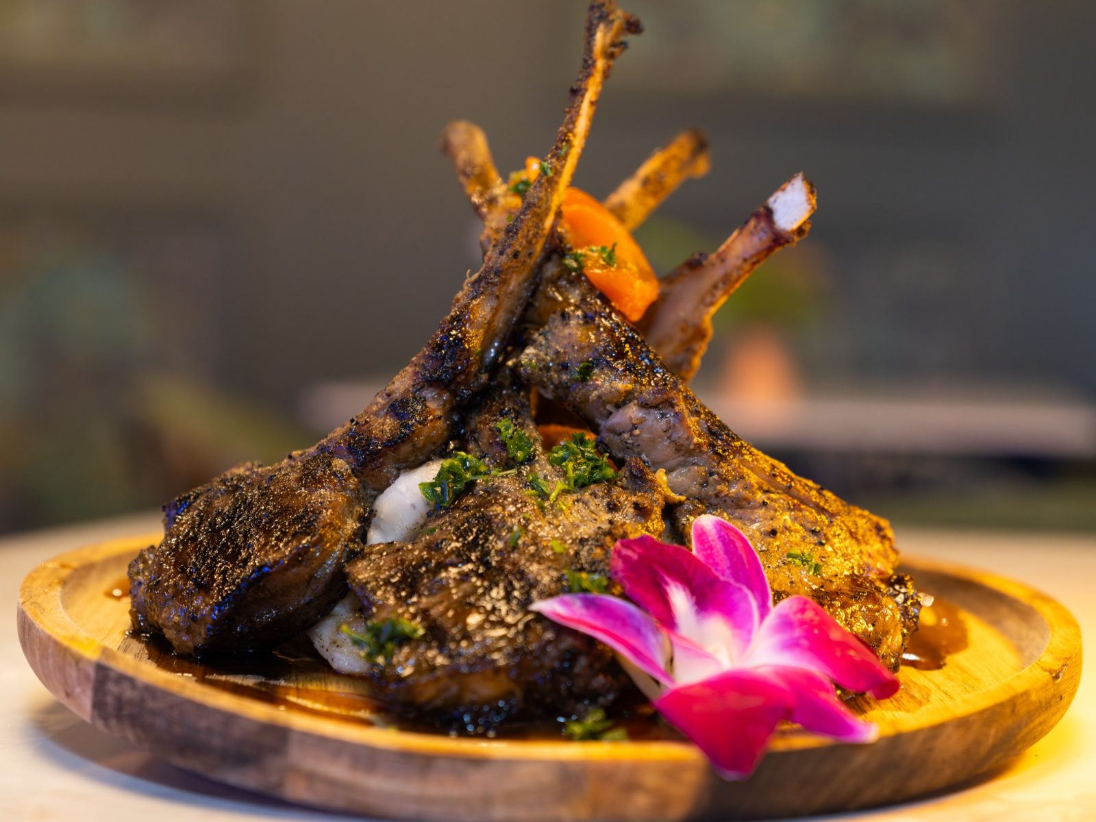 Lamb Chops at Zanzi